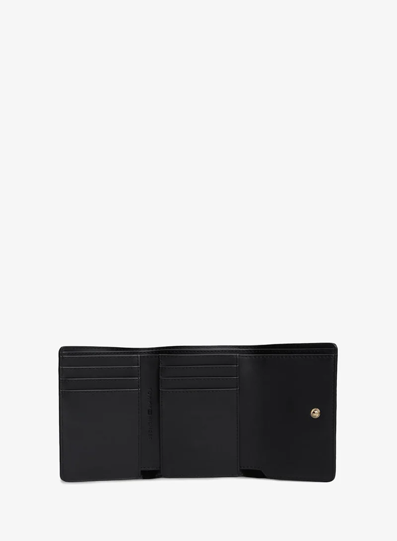 TOMMY HILFIGER  Debossed Trifold Wallet for Women | Best Price UAE